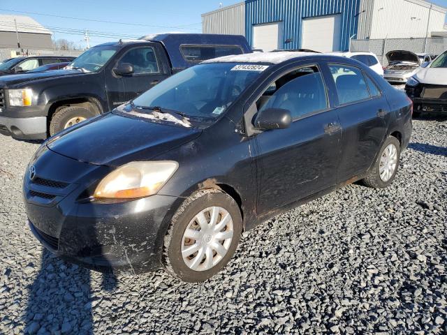 JTDBT923481291846 - 2008 TOYOTA YARIS BLACK photo 1