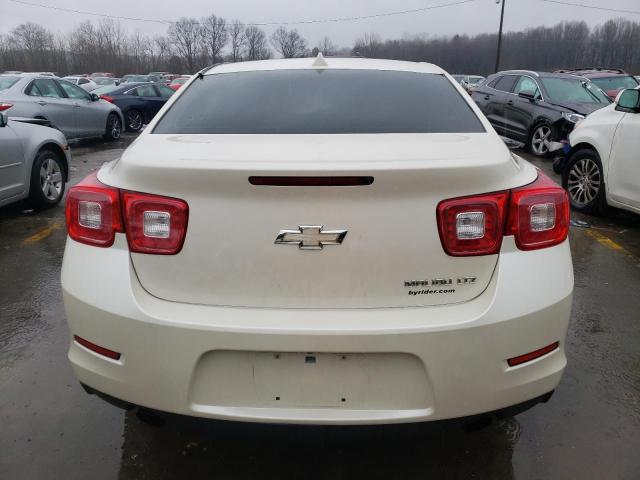 1G11H5SA9DU136800 - 2013 CHEVROLET MALIBU LTZ WHITE photo 6