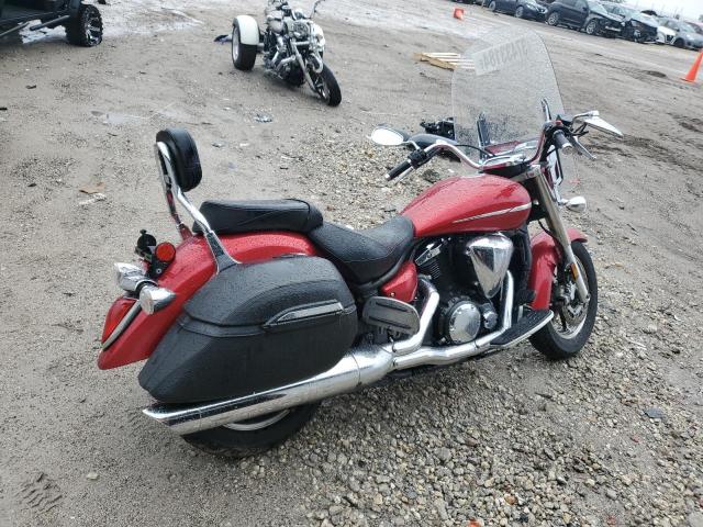 JYAVP25E49A008400 - 2009 YAMAHA XVS1300 CT BURGUNDY photo 4