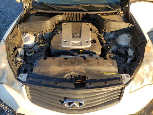 JN1AJ0HP1AM703316 - 2010 INFINITI EX35 BASE Սպիտակ լուսանկար 12