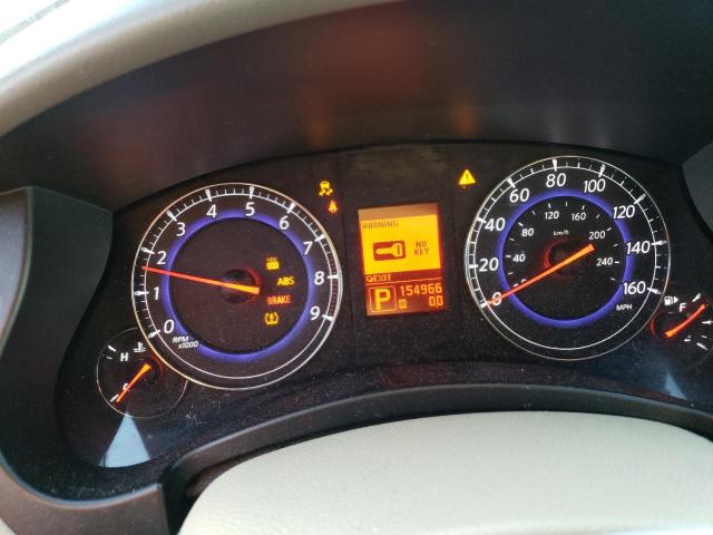 JN1AJ0HP1AM703316 - 2010 INFINITI EX35 BASE Սպիտակ լուսանկար 9