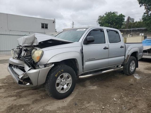 3TMJU62N78M065747 - 2008 TOYOTA TACOMA DOUBLE CAB PRERUNNER SILVER photo 1