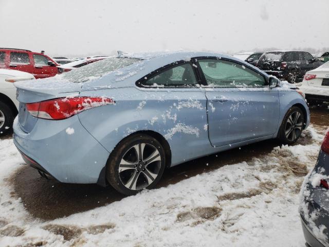 KMHDH6AE5DU016650 - 2013 HYUNDAI ELANTRA CO GS BLUE photo 3