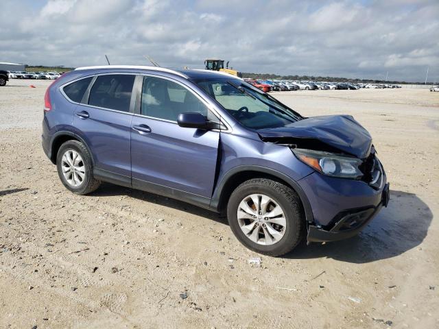 2HKRM3H75DH502459 - 2013 HONDA CR-V EXL BLUE photo 4