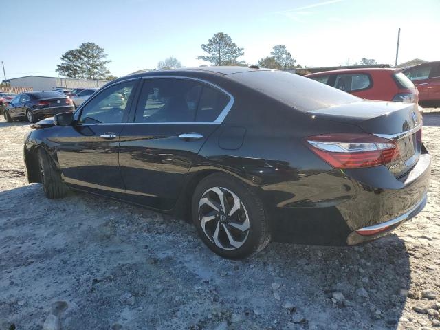 1HGCR2F86HA040067 - 2017 HONDA ACCORD EXL BLACK photo 2