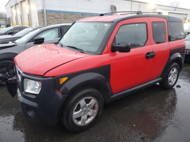 5J6YH27625L012183 - 2005 HONDA ELEMENT EX RED photo 1