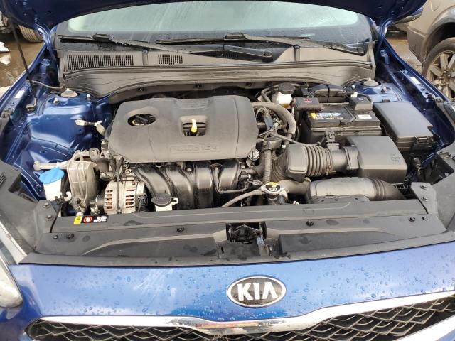 3KPF34AD4KE046564 - 2019 KIA FORTE GT LINE BLUE photo 11