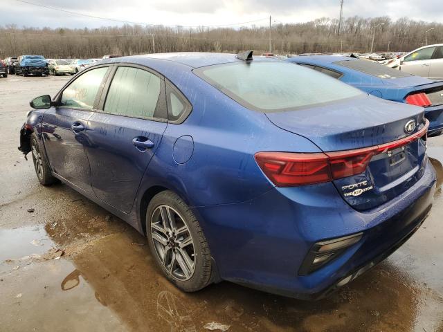 3KPF34AD4KE046564 - 2019 KIA FORTE GT LINE BLUE photo 2