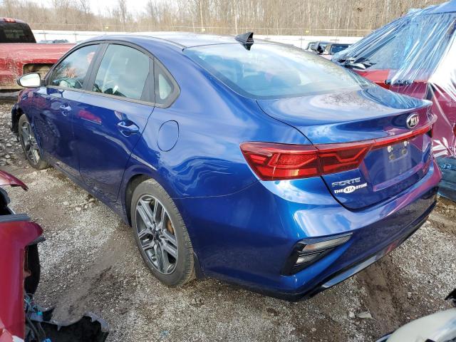 3KPF34AD4KE046564 - 2019 KIA FORTE GT LINE BLUE photo 3