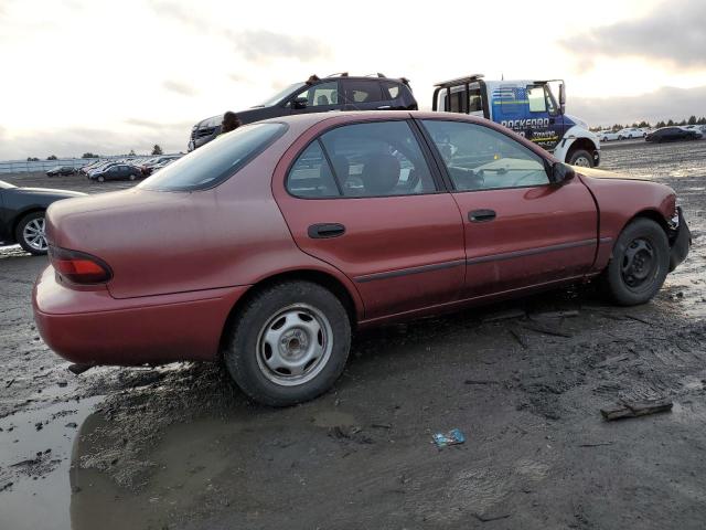 1Y1SK5269VZ432232 - 1997 GEO PRIZM BASE RED photo 3