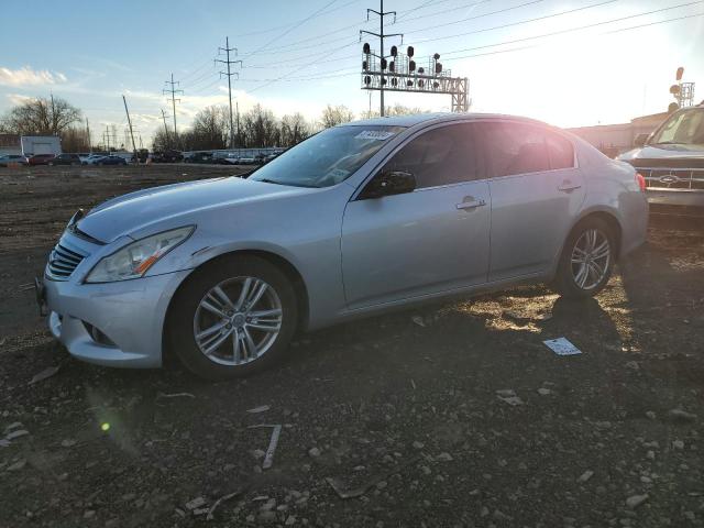 JN1CV6AP9DM711596 - 2013 INFINITI G37 BASE SILVER photo 1