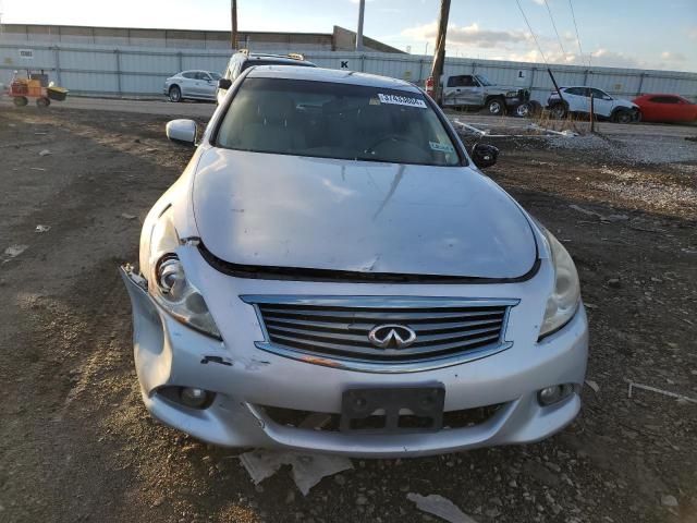 JN1CV6AP9DM711596 - 2013 INFINITI G37 BASE SILVER photo 5