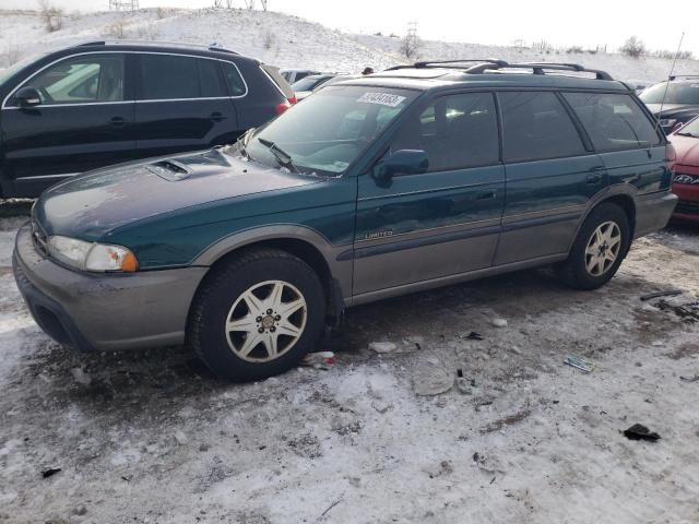 4S3BG6856W7611030 - 1998 SUBARU LEGACY 30TH ANNIVERSARY OUTBACK GREEN photo 1