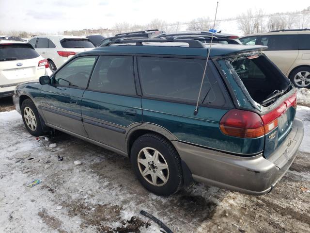 4S3BG6856W7611030 - 1998 SUBARU LEGACY 30TH ANNIVERSARY OUTBACK GREEN photo 2