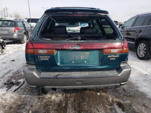 4S3BG6856W7611030 - 1998 SUBARU LEGACY 30TH ANNIVERSARY OUTBACK GREEN photo 6