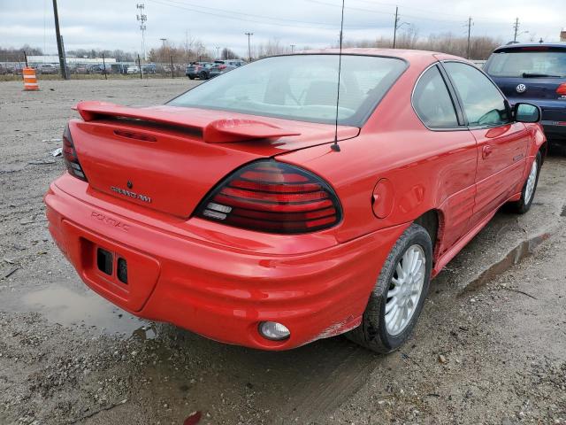 1G2NF12E31M574173 - 2001 PONTIAC GRAND AM SE1 RED photo 3