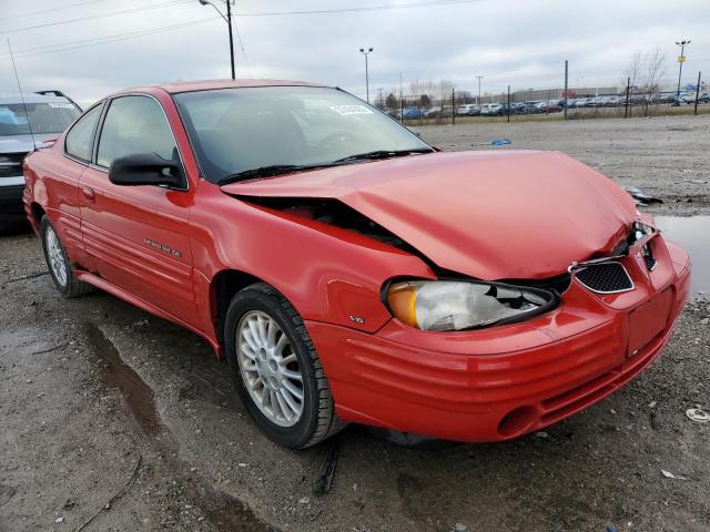 1G2NF12E31M574173 - 2001 PONTIAC GRAND AM SE1 RED photo 4