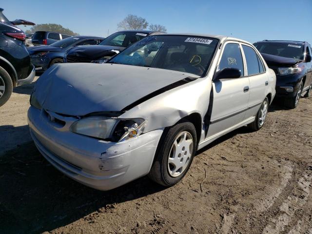 2T1BR12EXXC187969 - 1999 TOYOTA COROLLA VE SILVER photo 1