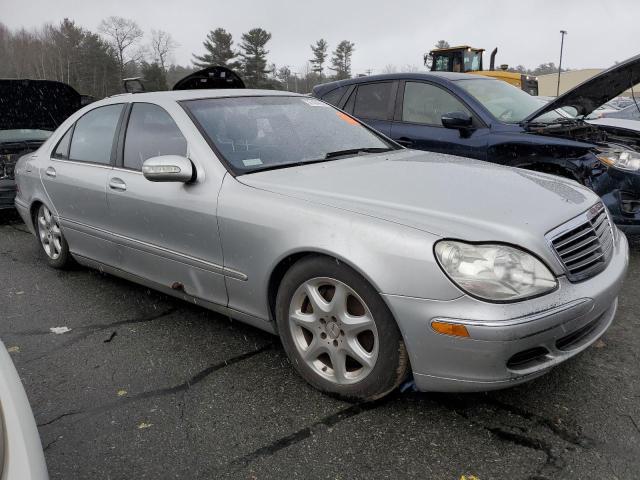 WDBNG83J54A402440 - 2004 MERCEDES-BENZ S 430 4MATIC SILVER photo 4