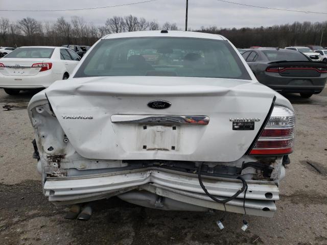 1FAHP25W98G187075 - 2008 FORD TAURUS LIMITED WHITE photo 6