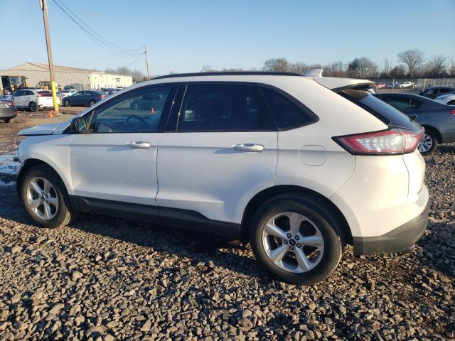 2FMPK4G9XJBC05602 - 2018 FORD EDGE SE WHITE photo 2