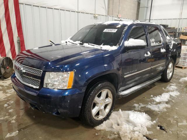 3GNVKGE06AG246699 - 2010 CHEVROLET AVALANCHE LTZ BLUE photo 1