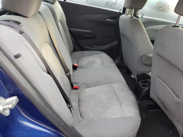 1G1JA5SH0E4197651 - 2014 CHEVROLET SONIC LS ლურჯი ფოტო 10