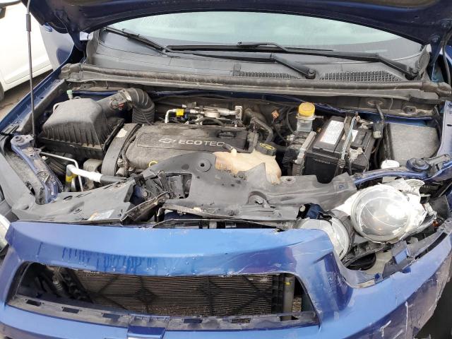 1G1JA5SH0E4197651 - 2014 CHEVROLET SONIC LS ლურჯი ფოტო 11