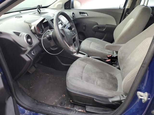 1G1JA5SH0E4197651 - 2014 CHEVROLET SONIC LS ლურჯი ფოტო 7