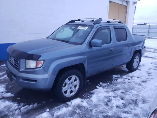 2HJYK16546H548234 - 2006 HONDA RIDGELINE RTL BLUE photo 1