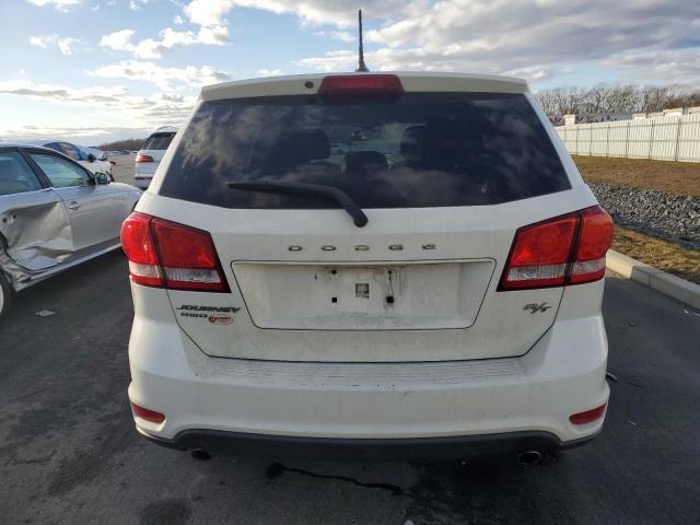 3C4PDDEG2ET237891 - 2014 DODGE JOURNEY R/T WHITE photo 6