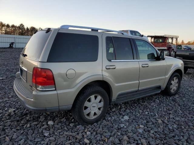 5LMEU88H74ZJ33416 - 2004 LINCOLN AVIATOR 金色 照片 3
