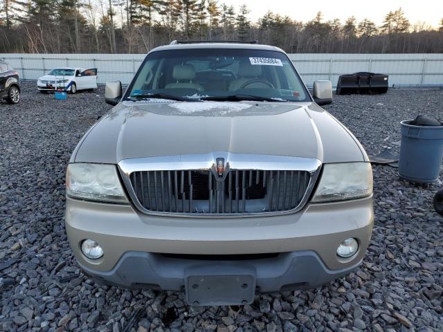 5LMEU88H74ZJ33416 - 2004 LINCOLN AVIATOR 金色 照片 5