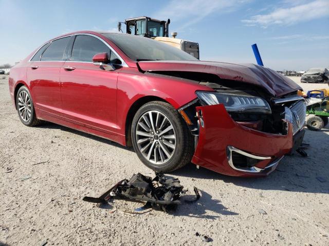 3LN6L5C95KR601735 - 2019 LINCOLN MKZ RESERVE I RED photo 4