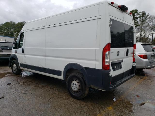 3C6TRVDG2KE541236 - 2019 RAM PROMASTER 2500 HIGH أبيض صورة 2