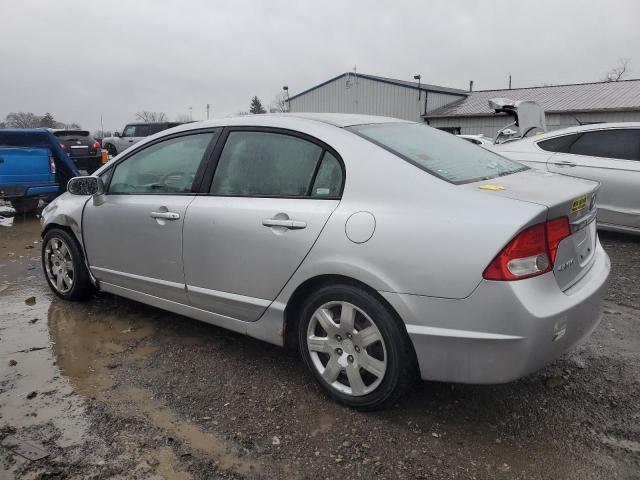 2HGFA16569H337007 - 2009 HONDA CIVIC LX SILVER photo 2