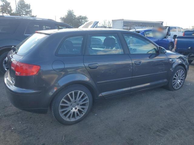 WAUNF78PX8A068422 - 2008 AUDI A3 2.0 PREMIUM GRAY photo 3