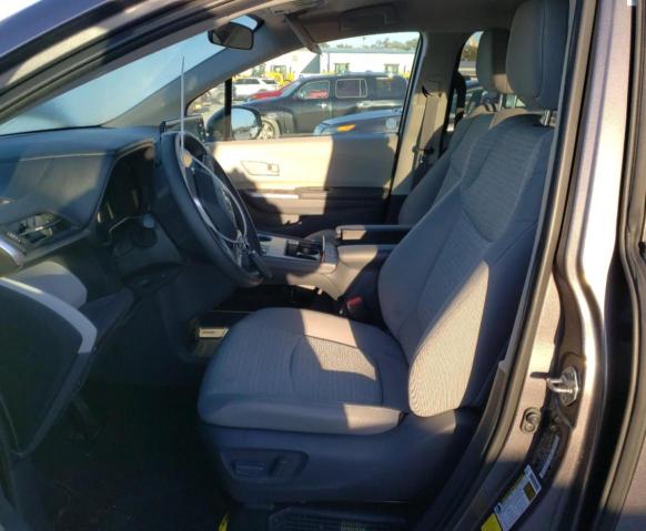 5TDKRKEC1MS003229 - 2021 TOYOTA SIENNA LE GRAY photo 7