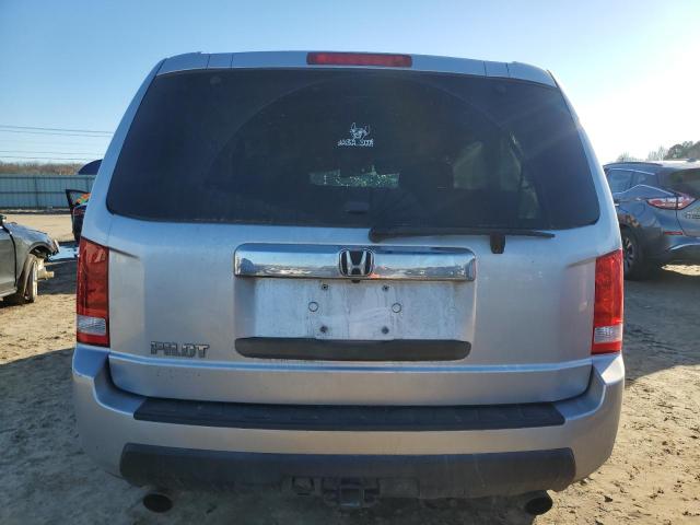 5FNYF3H53BB036837 - 2011 HONDA PILOT EXL GRAY photo 6