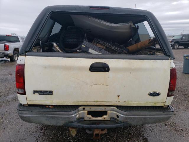 1FTEX27LXVNC02738 - 1997 FORD F250 WHITE photo 6