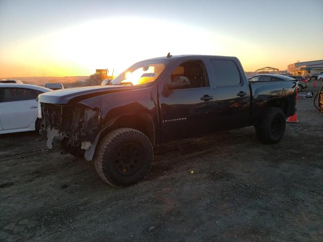 2GCEC13J471612708 - 2007 CHEVROLET SILVERADO C1500 CREW CAB BLUE photo 1