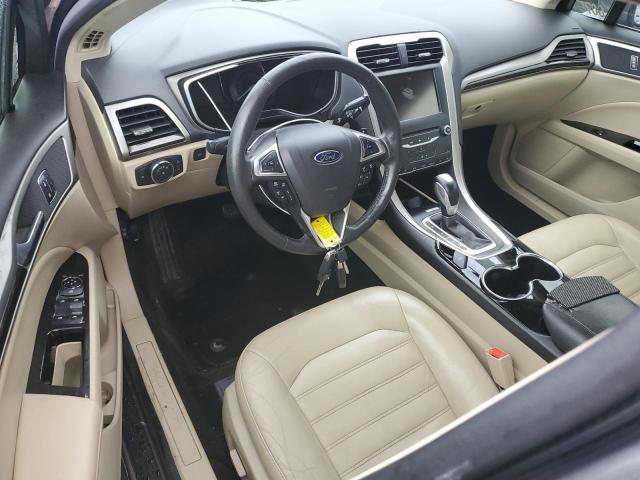 3FA6P0H99ER392434 - 2014 FORD FUSION SE GRAY photo 8