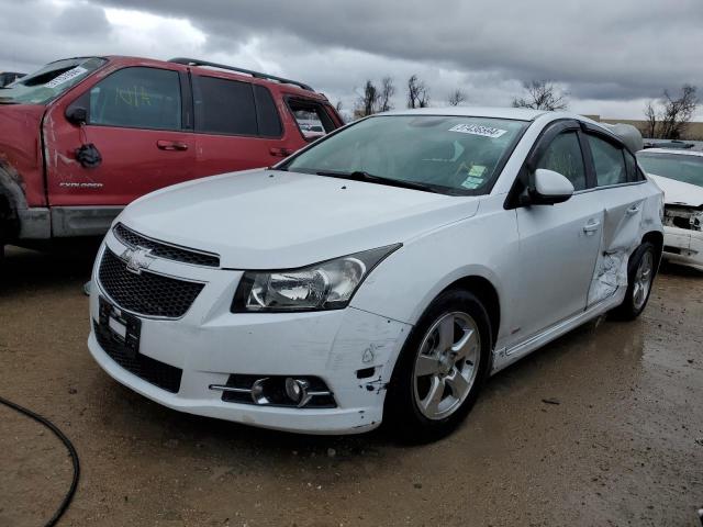 1G1PC5SB5D7286211 - 2013 CHEVROLET CRUZE LT WHITE photo 1