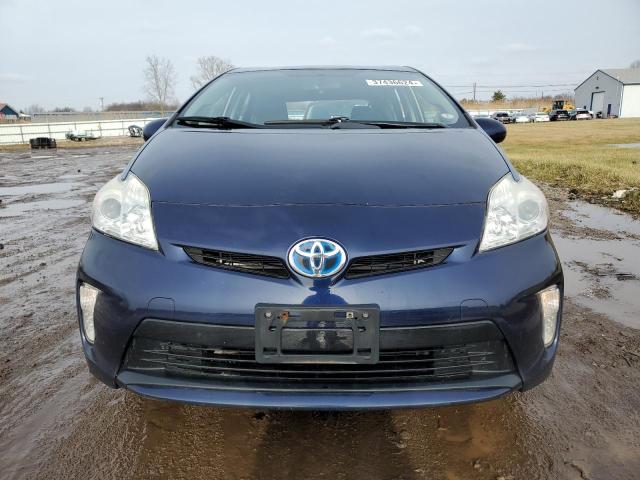 JTDKN3DU0D0350176 - 2013 TOYOTA PRIUS BLUE photo 5