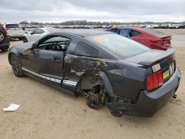 1ZVFT80N975257938 - 2007 FORD MUSTANG BLACK photo 2