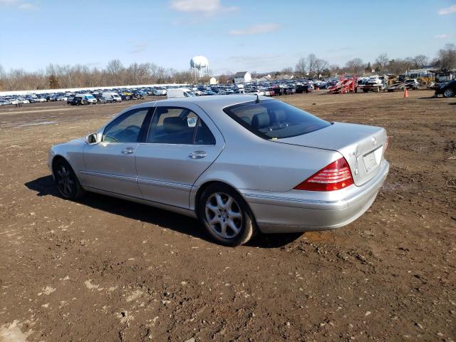 WDBNG83J83A367665 - 2003 MERCEDES-BENZ S 430 4MATIC SILVER photo 2