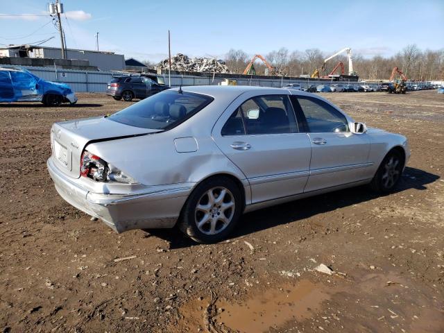 WDBNG83J83A367665 - 2003 MERCEDES-BENZ S 430 4MATIC SILVER photo 3