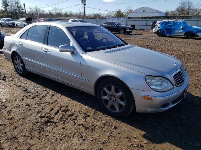 WDBNG83J83A367665 - 2003 MERCEDES-BENZ S 430 4MATIC SILVER photo 4