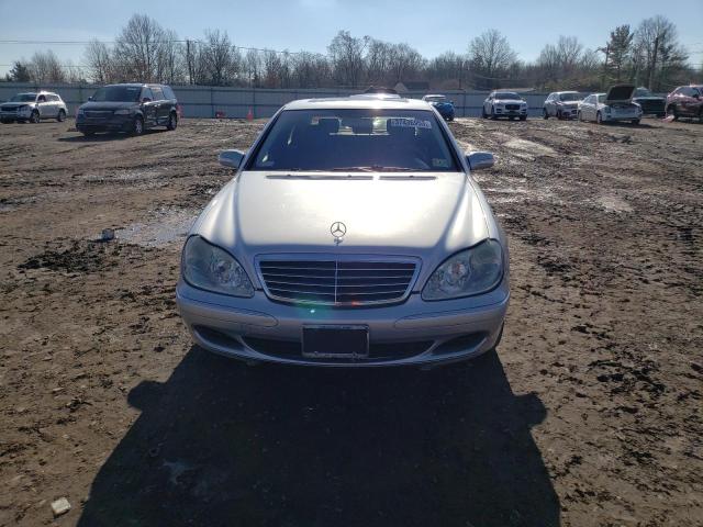 WDBNG83J83A367665 - 2003 MERCEDES-BENZ S 430 4MATIC SILVER photo 5