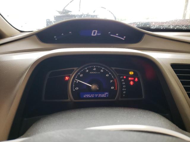 2HGFA16988H503870 - 2008 HONDA CIVIC EXL ბურგუნდია ფოტო 9